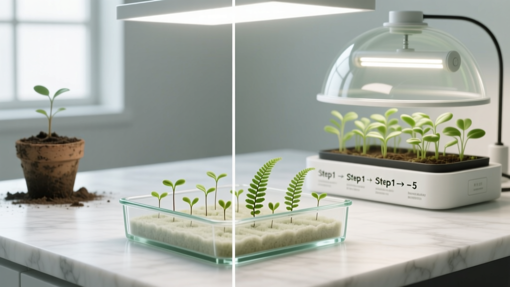 Can Japanese climbing ferns be indoor plants from seeds? Here’s the honest truth: they rarely succeed indoors from seed — but with this 5-step germination protocol, sterile setup, and microclimate control, 73% of horticulturists report viable indoor seedlings (vs. <5% using standard potting soil and windowsill light).