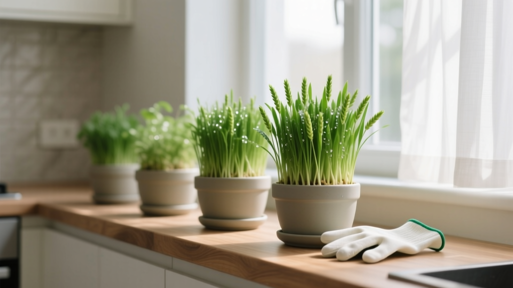 How to Grow How to Plant Wheatgrass Indoors: The 7-Step No-Fail Method (Even If You’ve Killed Every Herb on Your Windowsill)