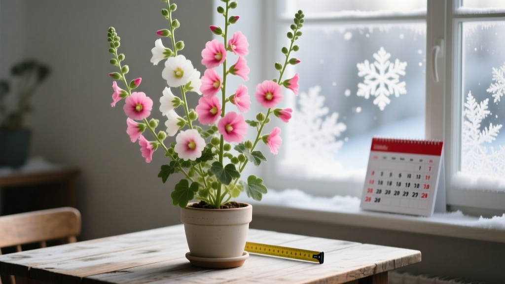 Stop Wasting Weeks on Hollyhocks: The Exact Indoor Sowing Window That Guarantees Tall, Sturdy Stems (Not Leggy, Floppy Seedlings!) — Large When to Plant Hollyhock Seeds Indoors, Broken Down by Zone & Frost Date
