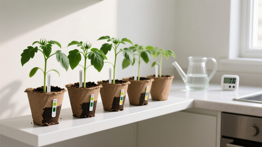 The Indoor Seedling Watering Schedule That Prevents Drowning, Drying Out, and Leggy Plants — A Step-by-Step Guide for Beginners Who Keep Killing Their Tomato & Pepper Starts