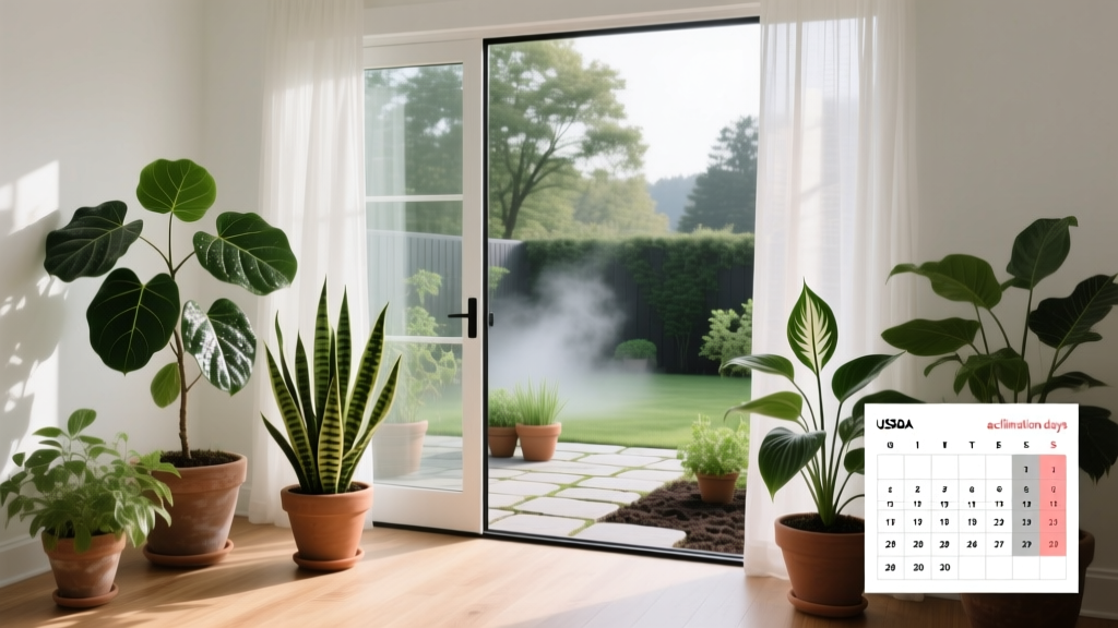 The Best When to Move Indoor Plants Outdoors Isn’t Just About Temperature—It’s About Light, Humidity, and 3 Critical Acclimation Days Most Gardeners Skip (Here’s the Exact Calendar-Driven Window for Every Zone)