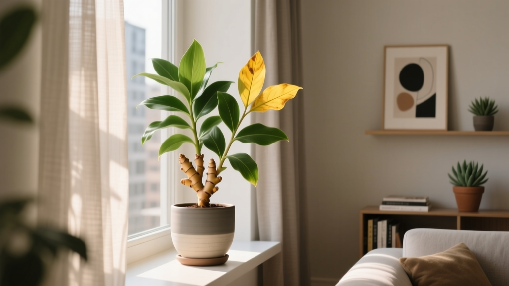 Can I Grow Ginger Plant Indoors in My Living Room With Yellow Leaves? Yes—But Here’s Exactly Why It’s Turning Yellow (and How to Fix Each Cause in 48 Hours)