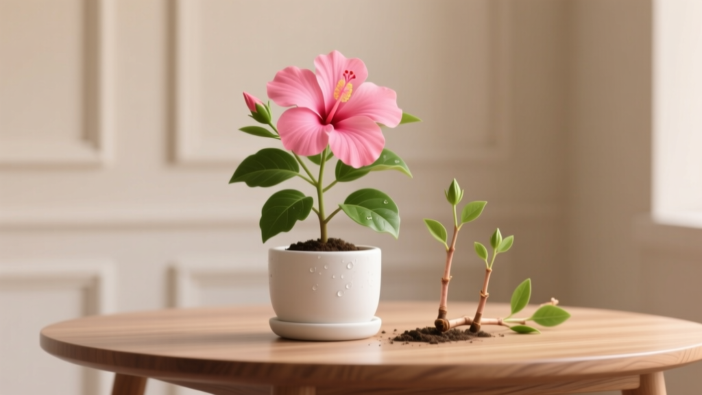 How to Transfer an Outdoor Hibiscus Plant Indoors from Cuttings: The 7-Step Stress-Free Method That Prevents Shock, Root Rot, and Leaf Drop (Even for Beginners)