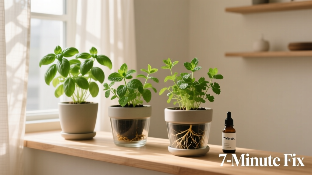 How to Grow Herb Plants Indoors Fertilizer Guide: The 7-Minute Fix for Yellow Leaves, Stunted Growth & Bitter Flavors (No More Guesswork or Burnt Roots)