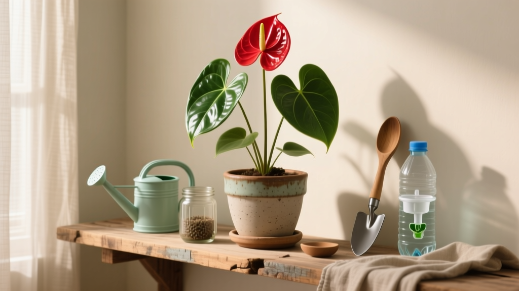 How to Care for an Anthurium Plant Indoors Under $20: The No-Fluff, Budget-Botanist Guide That Saves Your Blooms (and Your Wallet) — 7 Proven Steps Using Only Dollar-Store & Thrifted Supplies
