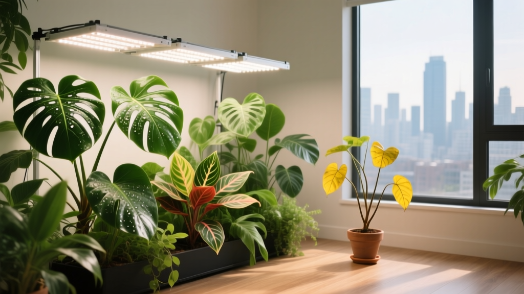 Tropical How to Use Grow Lights on Indoor Plants: The 7-Step Light Prescription That Fixes Leggy Stems, Yellow Leaves, and Zero Blooms—Even in Dark Apartments (No Guesswork, No Burnout)