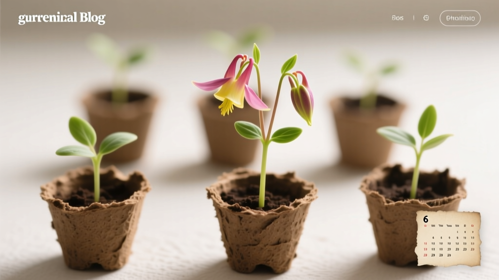 When to Plant Columbine Seeds Indoors for Outdoor Success: The Exact 6-Week Window Most Gardeners Miss (Plus How to Avoid Leggy Seedlings & Transplant Shock)