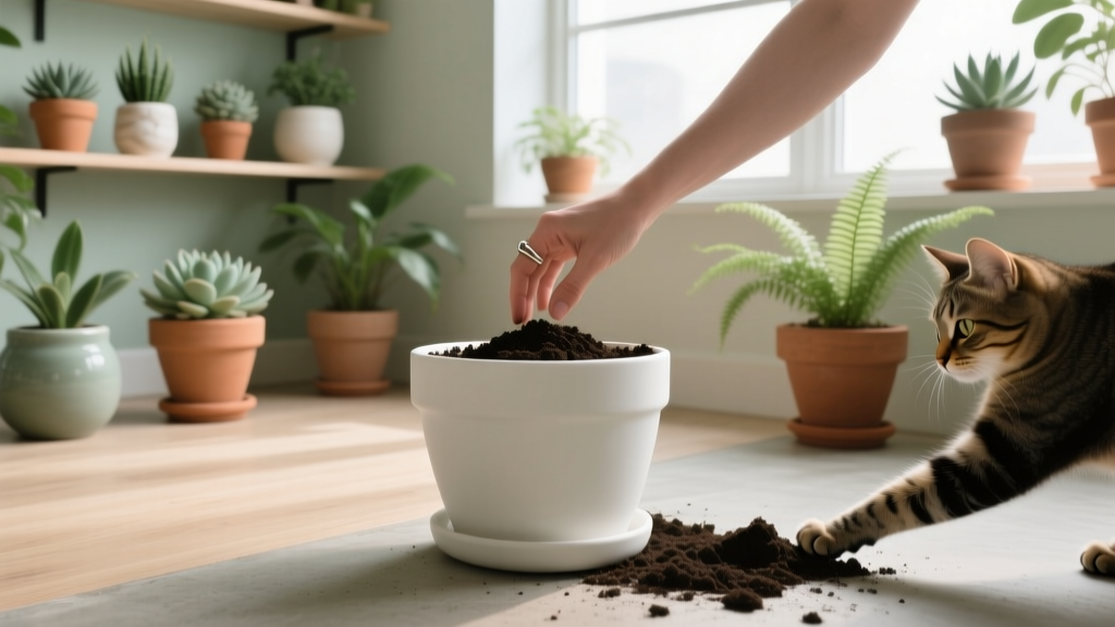 Toxic to Cats When Do You Repot Indoor Plants? The Critical 5-Minute Safety Checklist Every Cat Owner Must Use Before Touching Soil, Roots, or New Pots