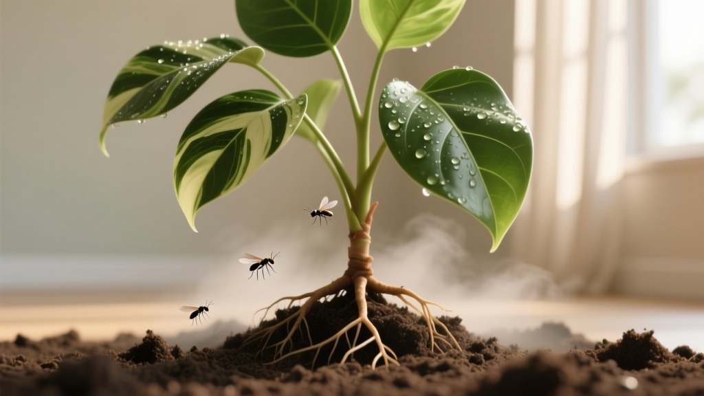 How to Get Rid of Gnats in Indoor Plants Naturally: 7 Science-Backed, Pet-Safe Methods That Work in 48 Hours (No Sprays, No Chemicals, No Repotting Required)