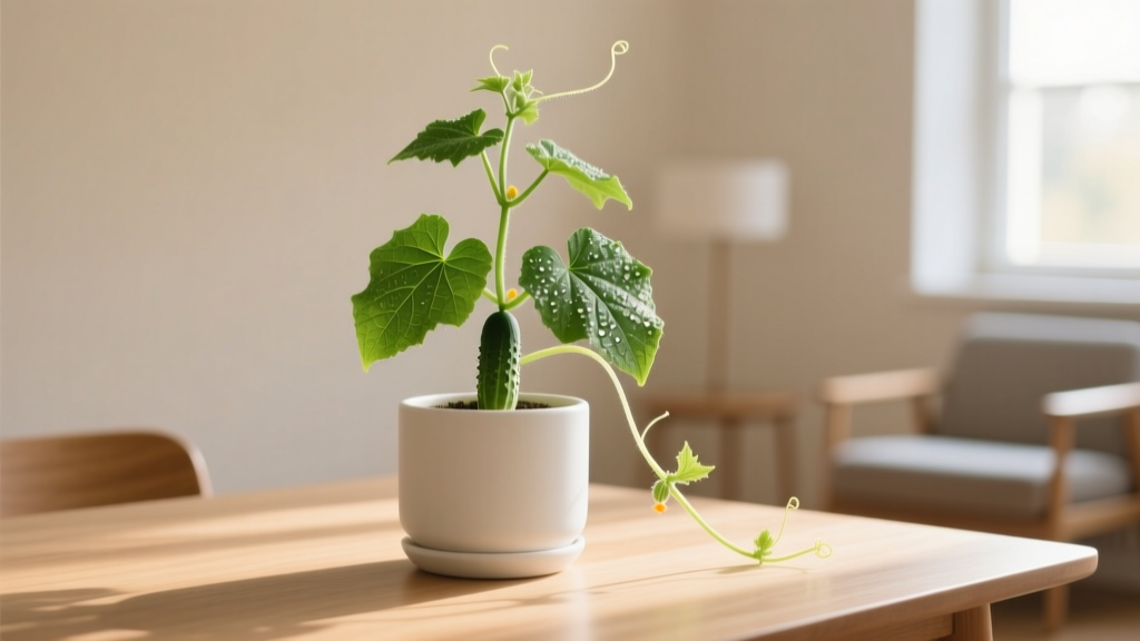 Why Your Indoor Cucumber Plants Are Dropping Leaves—7 Science-Backed Fixes You Can Apply Tonight (No More Guesswork, Just Green Growth)