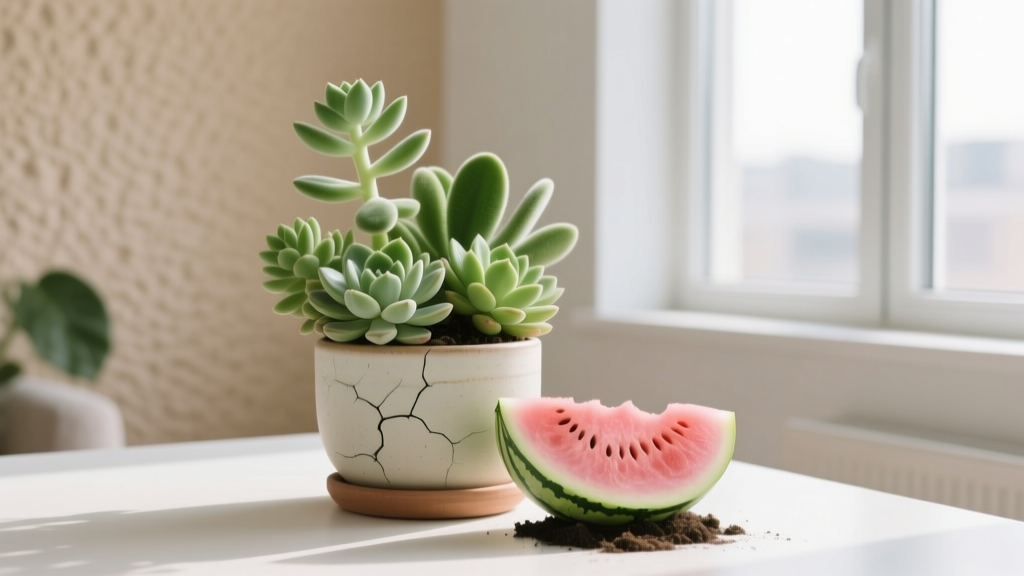 Is Watermelon Rind Toxic to Cats? What Happens If You Put It in Indoor Plants — A Vet-Reviewed Guide to Safe Composting & Pet-Safe Soil Additives