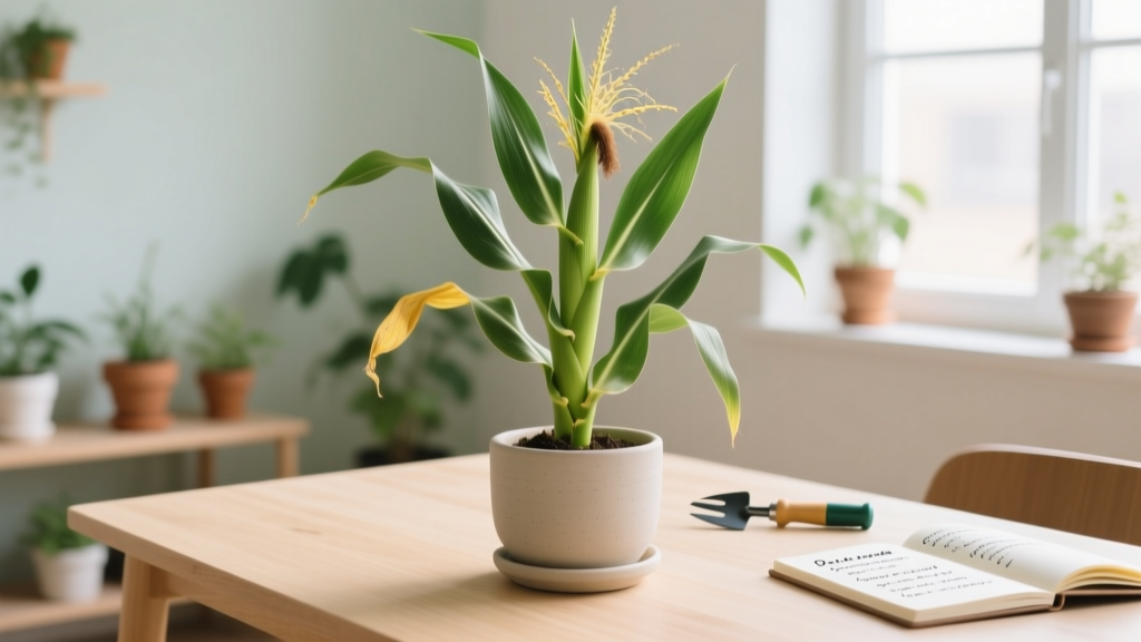 Indoor How to Transplant Indoor Corn Plant: The 7-Step Stress-Free Method That Prevents Yellowing, Drooping, and Root Shock — Even If You’ve Killed Plants Before