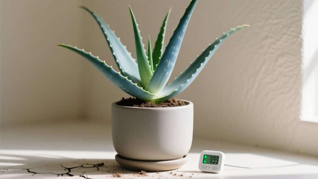 Why Your Indoor Aloe Isn’t Growing (And Exactly How Often to Water It — Not Once a Week, Not Every 2 Weeks, But *This* Exact Schedule Based on Soil Moisture, Light, and Pot Size)