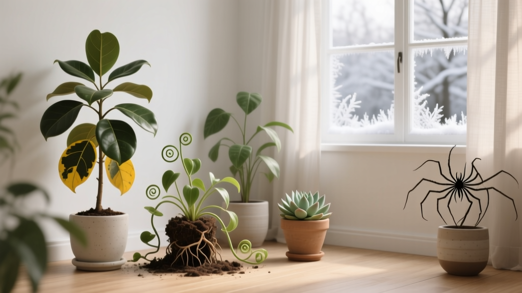 What Happens to Indoor Plants in Winter for Beginners: 7 Silent Stress Signals You’re Missing (And Exactly How to Fix Each One Before Your Plants Decline)