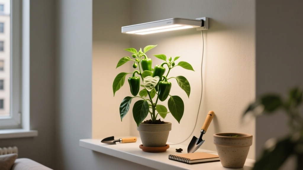 Yes, You *Can* Grow Pepper Plants Indoors Under Grow Lights in Low Light—But Only If You Avoid These 5 Critical Lighting Mistakes (Most Beginners Fail at #3)