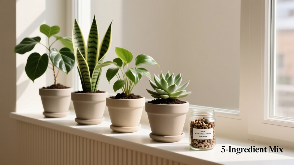 Stop Repotting Every 3 Months: The 5-Ingredient, Zero-Mess Way to Enrich Soil for Indoor Plants — Low Maintenance, No Compost Bin, and Works Even If You’ve Killed 7 Succulents