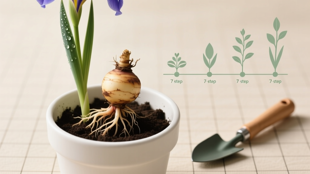 How to Propagate Iris Plant Repotting Guide: The 7-Step Stress-Free Method That Prevents Rot, Boosts Blooms, and Saves Your Beloved Rhizomes (No Guesswork, No Grafting, Just Science-Backed Timing & Technique)
