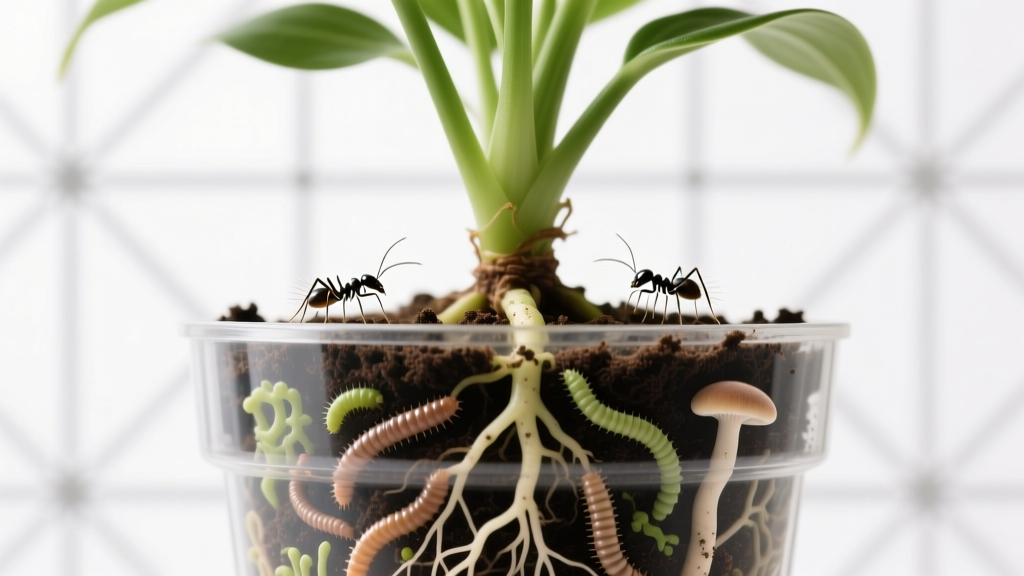 Slow growing? Should there be bugs in indoor plants soil? The truth about beneficial vs. harmful soil life—and exactly which 5 critters mean your plant is thriving (not dying)