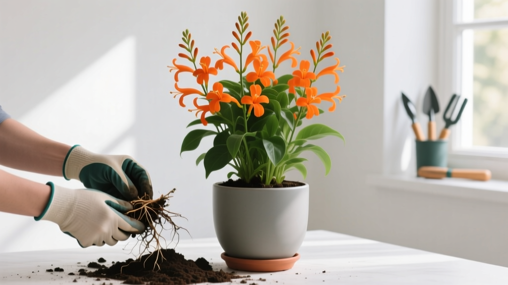 How to Grow a Crossandra Plant Indoors Repotting Guide: 7 Mistakes That Kill Your Firecracker Flower (and Exactly How to Repot Without Shock, Root Rot, or Losing Those Vibrant Orange Blooms)