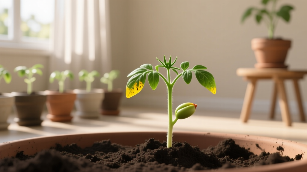 How Deep to Plant Tomato Seeds Indoors with Yellow Leaves: The Truth About Depth, Light, and Nutrient Triggers — Plus What Your Seedlings Are Really Telling You