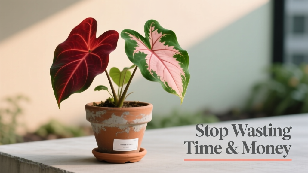 Stop Wasting Time & Money: Why 'Propagating Caladium Plants from Cuttings' Is a Misguided Myth—and the *Only* 3 Proven Ways to Multiply Your Caladiums Successfully (Backed by University Extension Research)