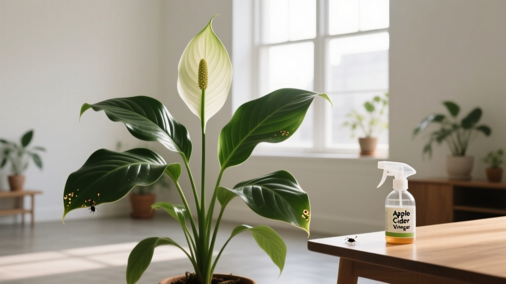 Can I spray vinegar on indoor plants? The truth about using apple cider or white vinegar for pests, mold, and leaves—plus 5 safer alternatives that actually work without burning roots or shocking your peace lily.