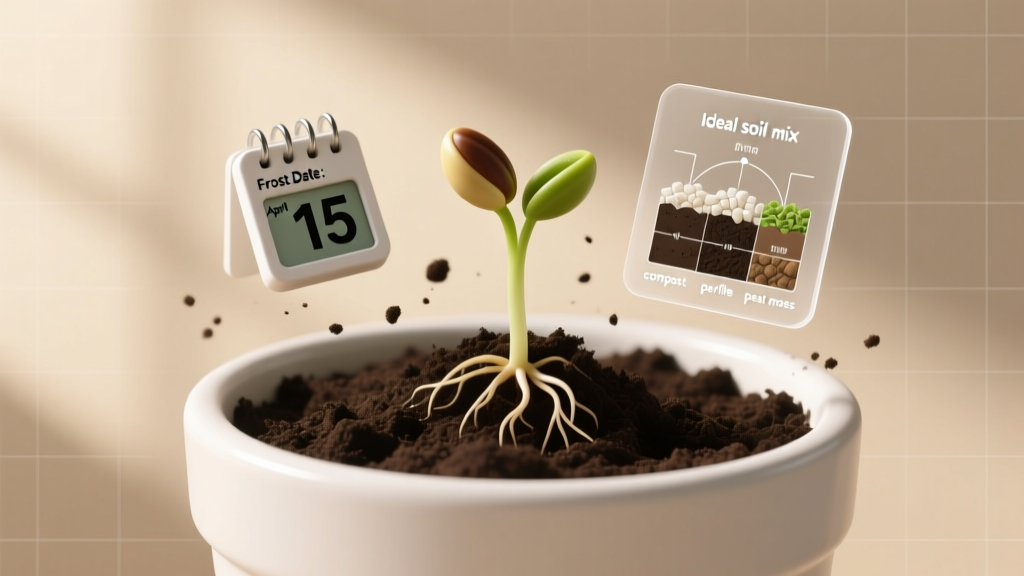 When Should I Start Planting Tomato Seeds Indoors Soil Mix? The Exact Date Formula (Based on Your Frost Date + 6 Critical Soil Mix Mistakes 92% of Gardeners Make)