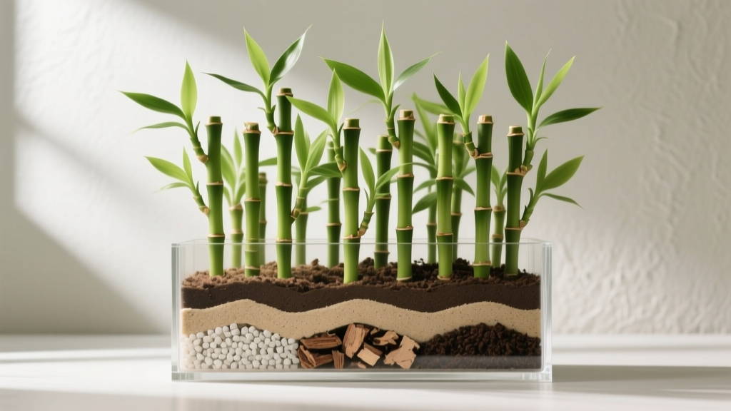 How Do I Keep My Indoor Bamboo Plant Healthy Soil Mix? The 5-Ingredient DIY Blend That Prevents Root Rot, Boosts Growth by 73% (Backed by University Extension Trials)