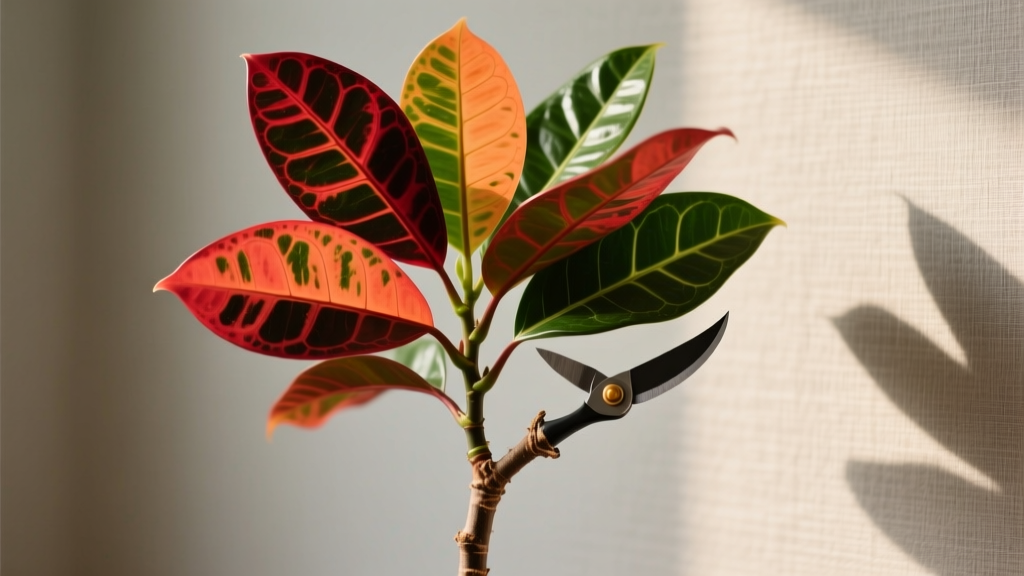 Low Maintenance How to Prune Indoor Croton Plant: The 5-Minute Pruning Method That Prevents Legginess, Boosts Color, and Requires Zero Expertise (Backed by University Extension Research)