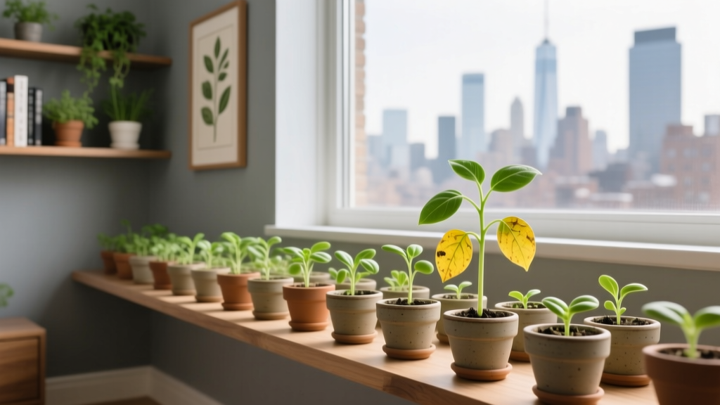 What to Do When Indoor Plant Leaves Turn Yellow From Seeds: 7 Science-Backed Fixes That Stop Yellowing Before It Kills Your Seedlings (Most Gardeners Miss #4)