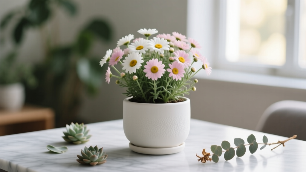 Succulent How to Take Care of Indoor Potted Daisy Pom Plants: 7 Non-Negotiable Care Rules That Prevent Wilting, Root Rot, and Flower Drop (Even If You’ve Killed Every Other 'Easy' Plant)