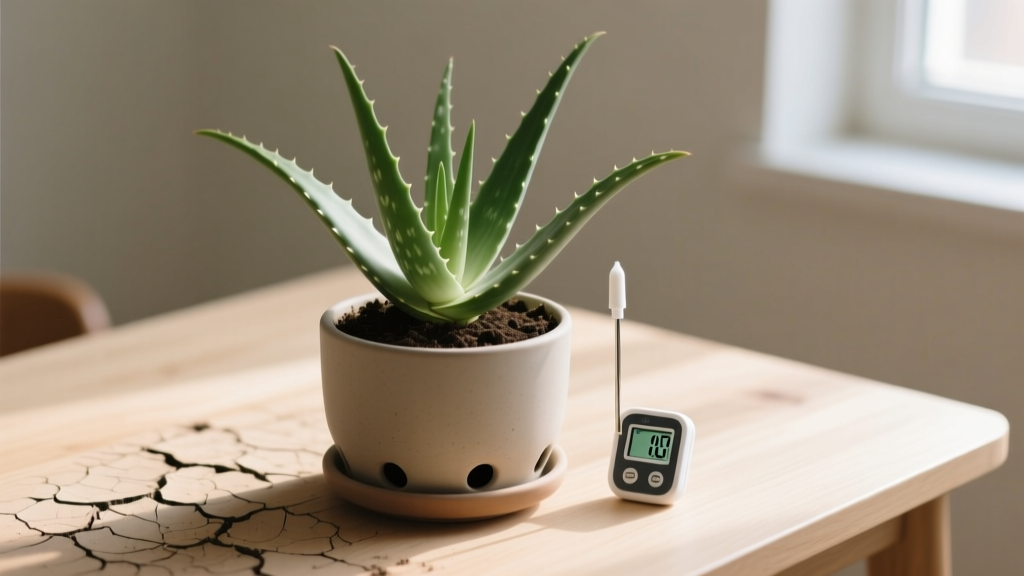 How Often Should I Water an Indoor Aloe Vera Plant Soil Mix? The Truth: It’s Not About Schedule—It’s About Soil Dryness, Pot Type, and Seasonal Shifts (Here’s Exactly How to Test & Time It)