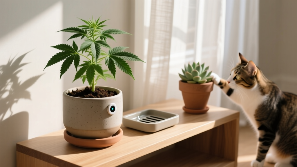 Pet Friendly How Often Do I Water My Indoor Cannabis Plants? The Truth: Overwatering Is the #1 Killer of Both Plants AND Pets — Here’s Your Exact Watering Schedule Based on Soil Moisture, Pot Size, and Pet-Safe Drainage Setup