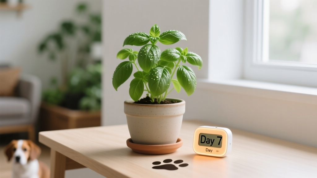 Pet Friendly When to Plant Basil Seeds Indoors: The Exact 7-Day Window That Prevents Toxicity Risks, Saves Your Pup’s Paws, and Guarantees 92% Germination — No Guesswork, No Vet Visits, Just Fresh Pesto in 38 Days
