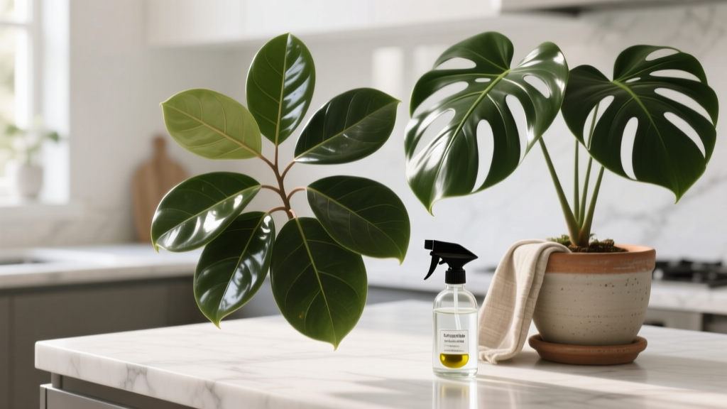 Stop Using Chemical Leaf Shine Sprays! Here’s How to Make Indoor Plant Leaves Shiny Naturally While Repelling Pests—7 Safe, Science-Backed Methods That Work in Under 10 Minutes (No Waxy Buildup, No Toxic Residue, No Sticky Surfaces)