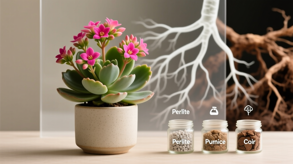 The Kalanchoe Soil Mix Myth: Why 87% of Indoor Kalanchoes Fail (and the Exact 3-Ingredient DIY Blend That Fixes Root Rot, Boosts Blooms, and Works in Any Pot)