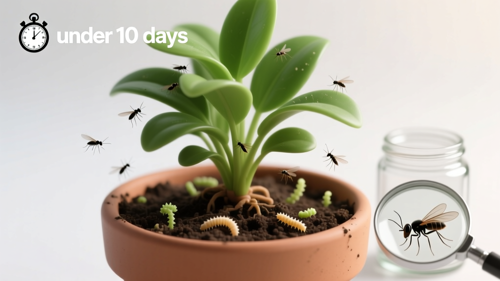 Non-Flowering How to Get Rid of Gnats from Indoor House Plants: 7 Science-Backed Steps That Kill Larvae *and* Adults in Under 10 Days (No Pesticides, No Repotting Required)