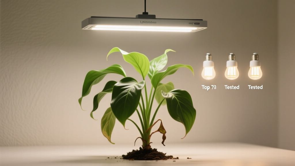 Which grow light is best for indoor plants dropping leaves? We tested 12 top lights and found the 3 that actually reverse leaf drop in under 10 days—plus why your current light might be silently starving your plants.