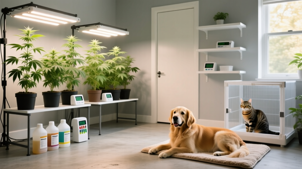 How to Grow Big Weed Plants Indoors—Without Endangering Your Dog or Cat: A Vet-Approved, Step-by-Step Guide to Safe, High-Yield Cultivation That Puts Pets First