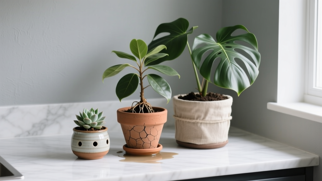 How to Measure Plant Pots for Indoor Plants Not Growing: A Step-by-Step Diagnostic Guide That Fixes Root Bound Stress, Drainage Failures, and Hidden Sizing Mistakes—Before You Repot (or Worsen the Problem)