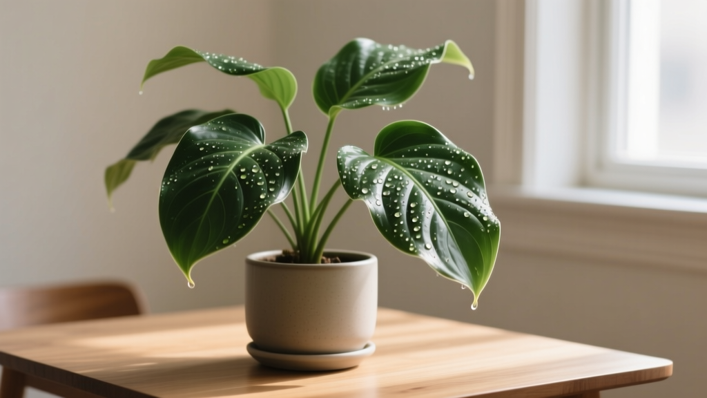 Why Is My Peace Lily Dripping Water Indoors? The Real Reason Behind Those Droplets (It’s Not Overwatering — Here’s How to Fix It in 3 Simple Steps)
