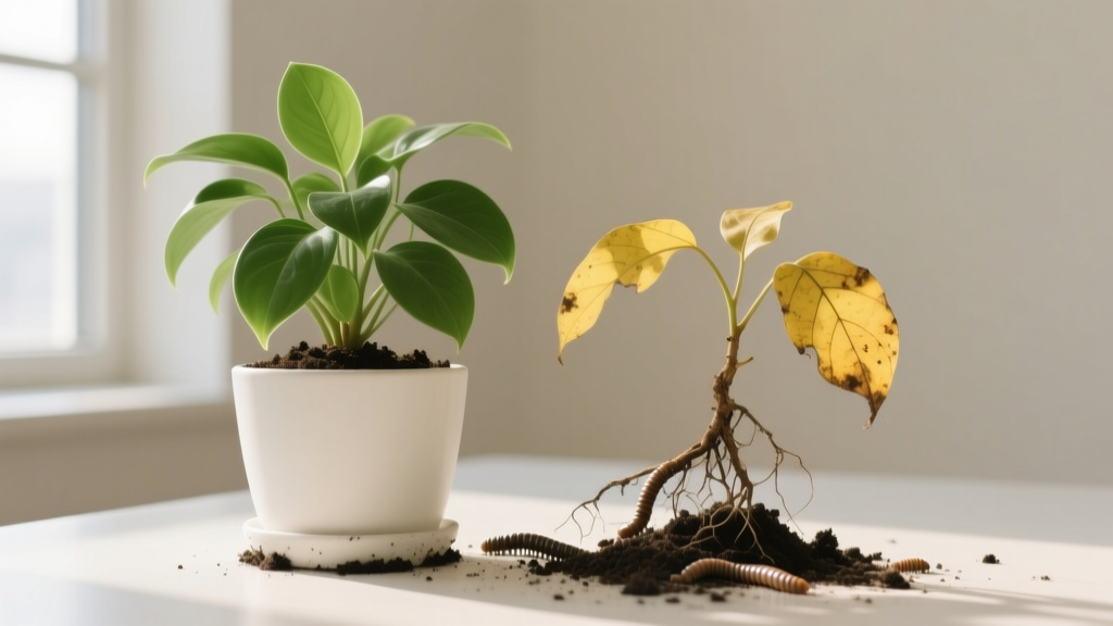 How to Get Rid of Worms From My Indoor Plants With Yellow Leaves: A Step-by-Step, Soil-Safe Fix That Stops Root Damage in 72 Hours (No Repotting Required)