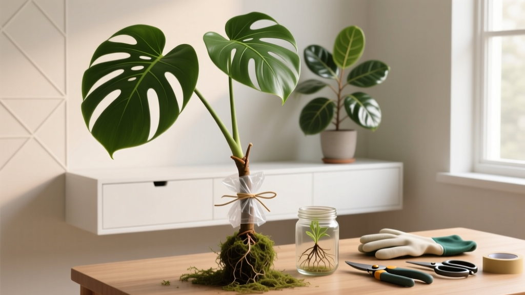 Indoor How to Propagate Plants by Air Layering: The Foolproof 5-Step Method That Saves Your Leggy Monstera, Revives Stressed Fiddle Leaf Figs, and Builds New Plants Without Root Rot (No Special Tools Needed)