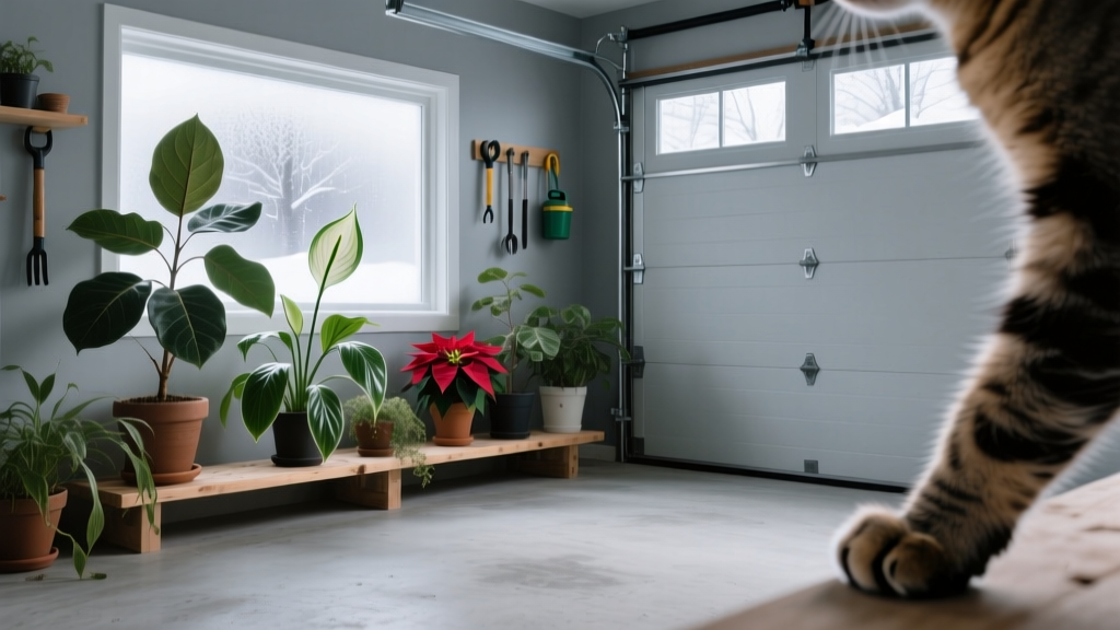 Can toxic-to-cats indoor plants be kept in a garage during winter? Here’s the truth: why most garages are dangerous for both cats AND plants—and the 5-step vet-approved plan to protect them both without sacrificing your greenery.