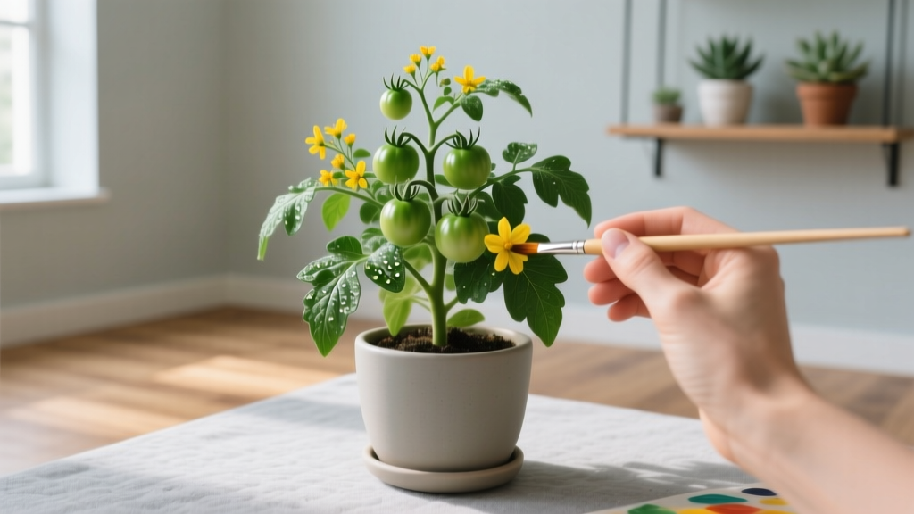 Do I Need to Pollinate My Indoor Tomato Plants for Beginners? Yes — But It’s Easier Than You Think (3 Foolproof Methods That Boost Yield by 70%+ Without Bees or Expensive Tools)