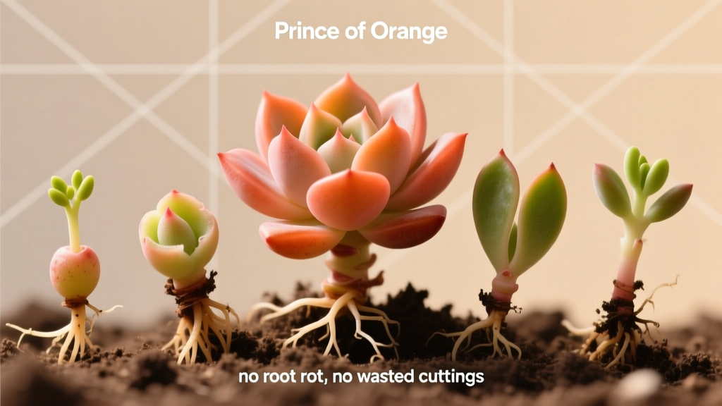 Succulent How to Propagate Prince of Orange Plant: 5 Foolproof Methods That Actually Work (No Root Rot, No Wasted Cuttings — Just Vibrant New Plants in 3 Weeks)