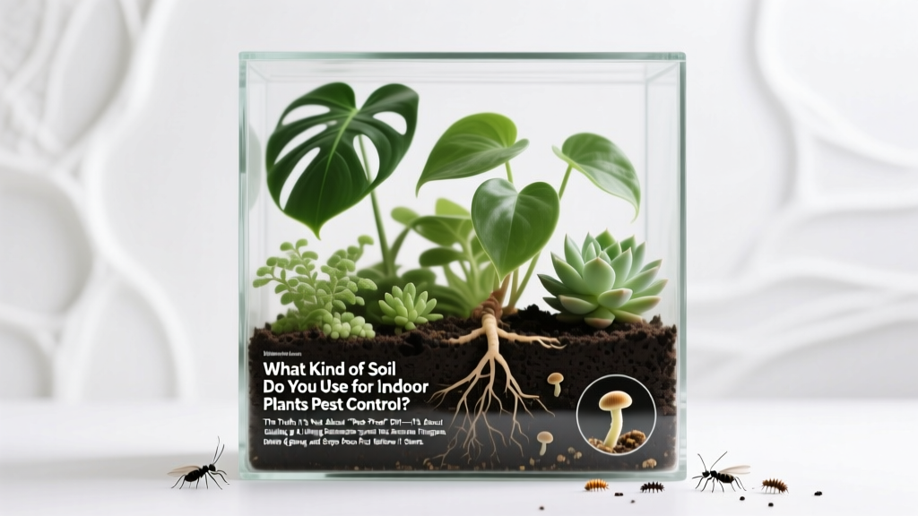 What Kind of Soil Do You Use for Indoor Plants Pest Control? The Truth: It’s Not About ‘Pest-Proof’ Dirt—It’s About Building a Living Defense System That Starves Fungus Gnats, Deters Mealybugs, and Stops Root Rot Before It Starts