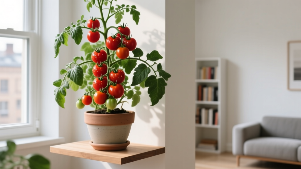 Yes, a tomato plant *can* grow indoors — here’s exactly how to get juicy, vine-ripened fruit year-round without a backyard (no green thumb required, just these 7 science-backed steps)
