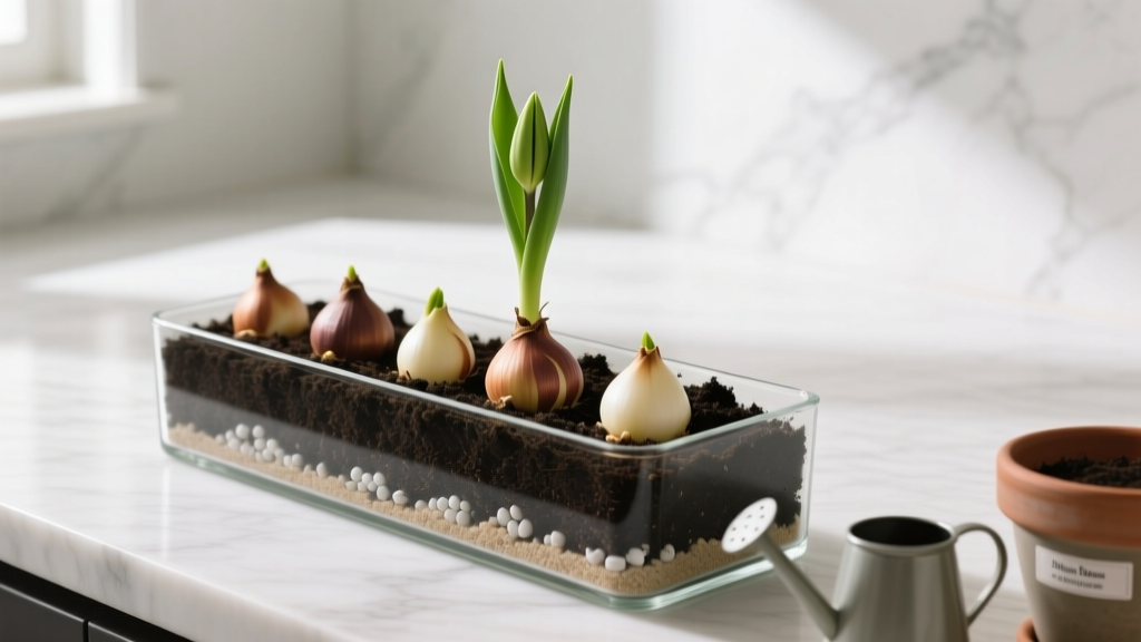 The Exact Indoor Tulip Soil Mix You’re Missing (And Why Your Bulbs Won’t Bloom Without It) — A Step-by-Step Guide to Planting Tulip Bulbs Indoors with the Right Soil Blend, Drainage, and Timing