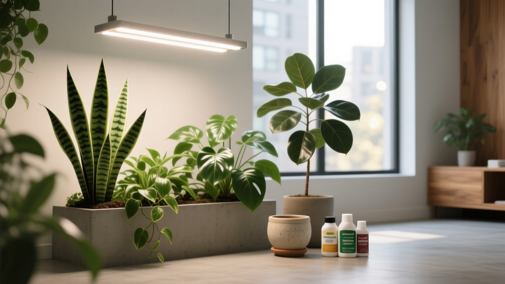 What Kind of Light Do Plants Need to Grow Indoors + Fertilizer Guide: The Truth About LED vs. Sunlight, When to Feed (and When NOT To), and Why 73% of Indoor Gardeners Over-Fertilize Under Low Light